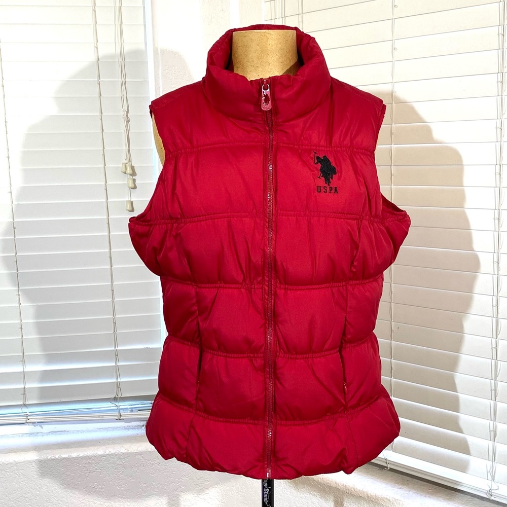 U.S. POLO RALPH LAUREN puffer red XL